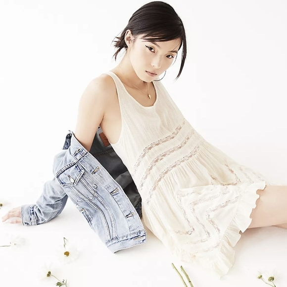 Free People Voile + Lace Trapeze Slip Dress - Picture 13 of 13